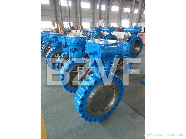 Double Eccentric Lug type Butterfly valve 2