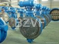 Triple Eccentric Wafer Type butterfly valve 2