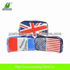 2013 high quality cute custom pvc printed pencil case