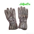 leather motor gloves