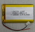 3.7V1200mAh Li-Polymer Battery (503759)