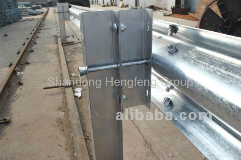 Hot dip galvanized highway guardrail 2