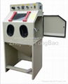 Dry type sand blasting cabinet 2