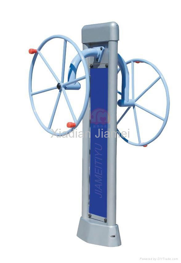 Outdoor Fitness Equipment - Arm Wheel  3