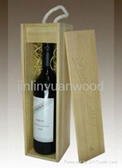 wooden wine box 