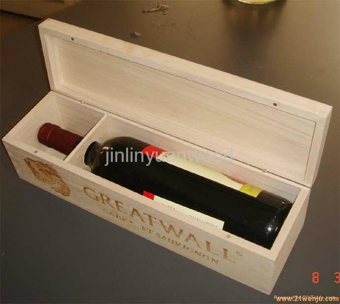 specical wooden storage  box for wine packaging