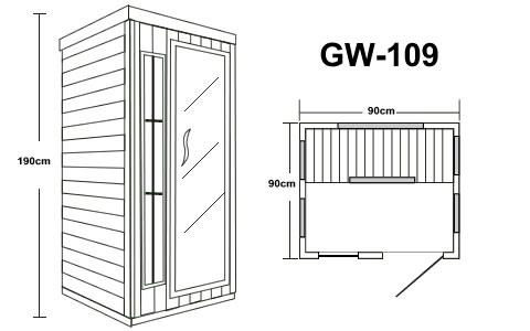 Sauna room gw-109 2