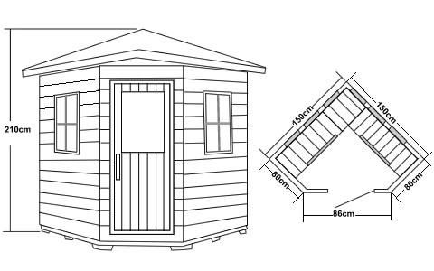 Sauna room gw-od05w 4