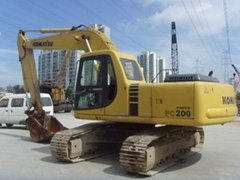 used original komatsu pc200-6 crawler excavator