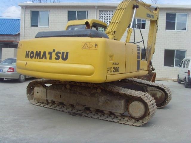 used original komatsu pc200-6 crawler excavator 5