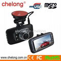 hd car dvr 2.7inch 1080p 170deg 5M CMOS