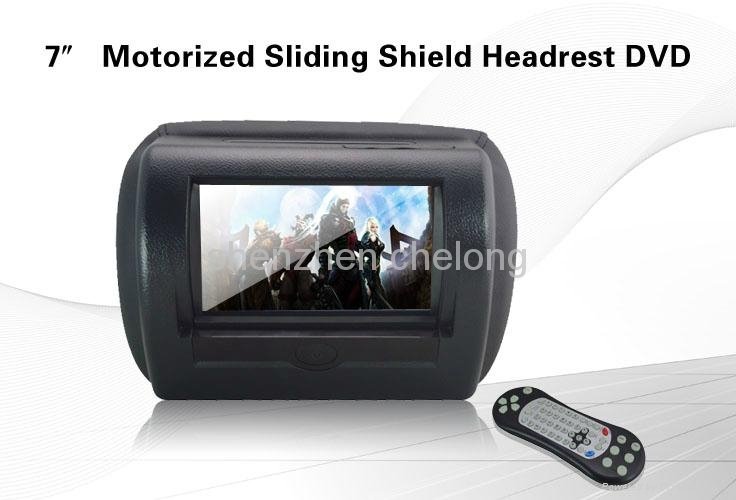 headrest car New arrived 7 inches High definition touch screen  3