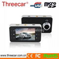 dvr black box 140degree H.264 AVI recording G-sensor night vision 1