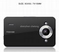 dvr black box 140degree H.264 AVI recording G-sensor night vision 4