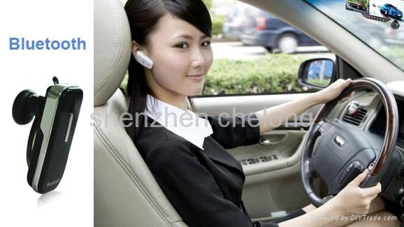 car mirror rear view Anti glare Bluetooth headset 5