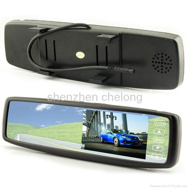 park sensor 4.3" rearview monitor back up camera  2