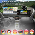 car gps 2.7 inch SOS GPS G-sensor dual camera 4