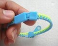 Hottest Plastic Double Zipper Bracelets Bangles Hip Bracelets  4