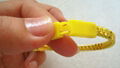 Newest Electroplated Zipper Bracelets Bangles Wrist Bangle  3