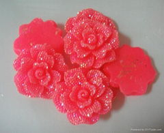 resin flower diy decoration for