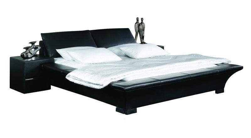 Lofty Genuine Leather Bed -From Huaqi (F013)