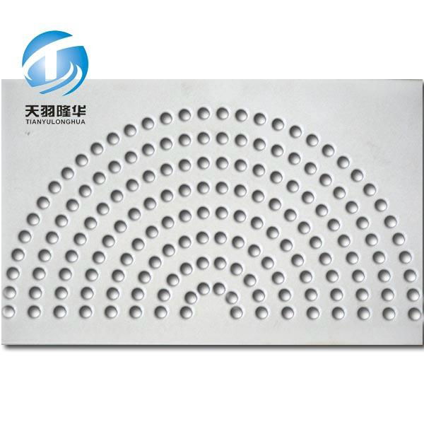 Perforated metal sheet