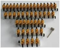 Aluminum 3-way valves system 