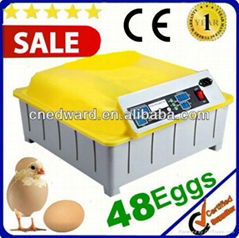 Cheap&Full Automatic Egg-Turning 48 eggs Mini Incubator for sale EW-48