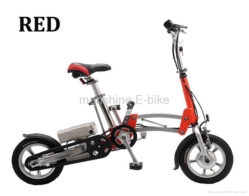 One Second Folding & Open Electric Bike 