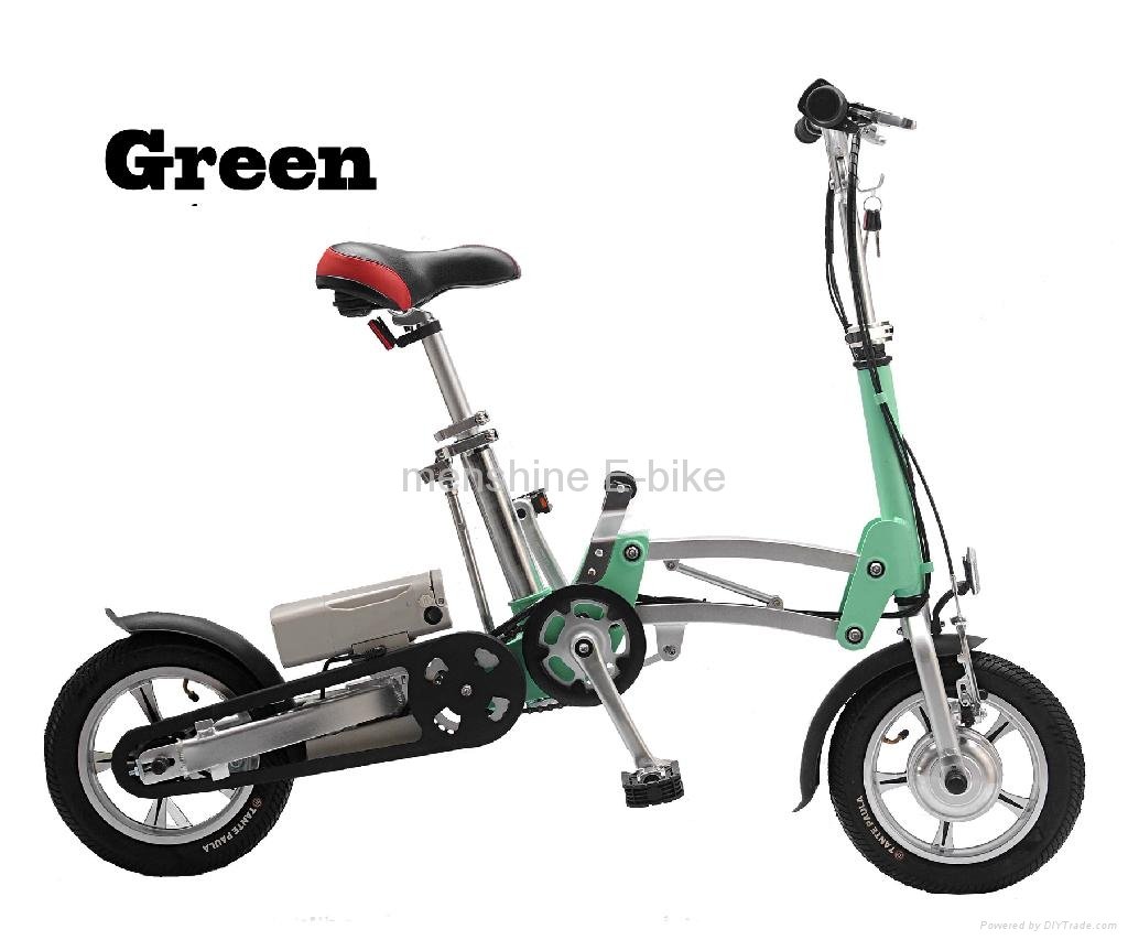 One Second Folding & Open Electric Bicycle 
