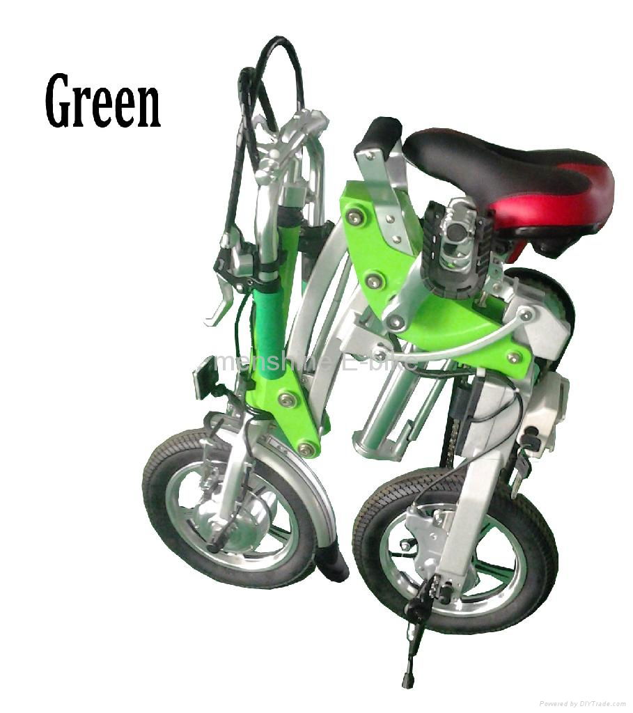 Menshine One Second Folding & Open Electric Bike 2