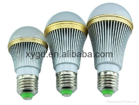 HOT SALE E27 base High power LED bulb 7W with CE and RoHS approved  