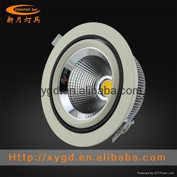 24w led COB recessed downlights 2400lm led downlight with CE, RoHs  