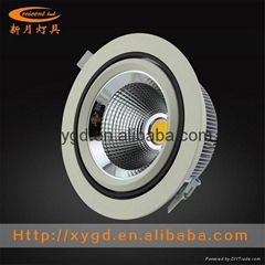 24w led COB recessed downlights 2400lm led downlight with CE, RoHs  