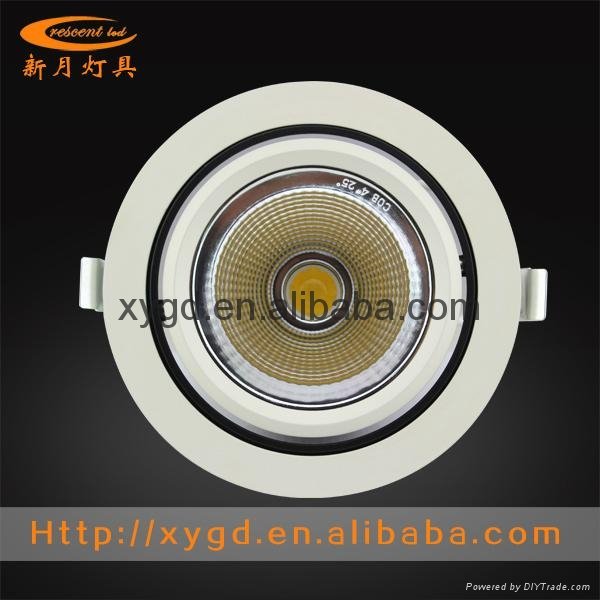 24w led COB recessed downlights 2400lm led downlight with CE, RoHs   2
