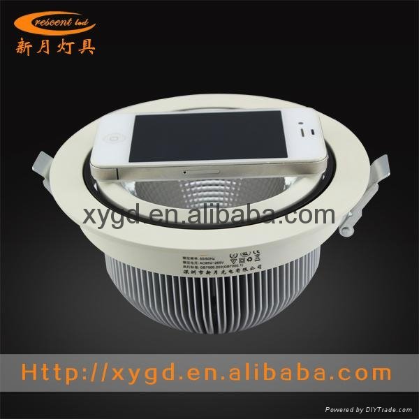 24w led COB recessed downlights 2400lm led downlight with CE, RoHs   4