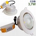 LED Recessed Ceiling Spot Down Lights,7W Warm/Day White Downlight Wholesale Lamp 2