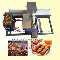 kebab meat skewer machine 