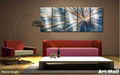 metal wall art home decor 147*62cm