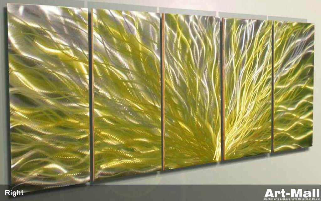 Metal wall art home decor 147*62cm 5