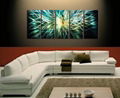 Metal wall art home decor 147*62cm