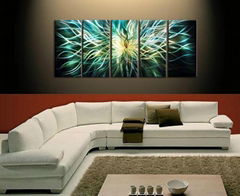 Metal wall art home decor 147*62cm