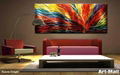 Metal wall art home decor 147*62cm