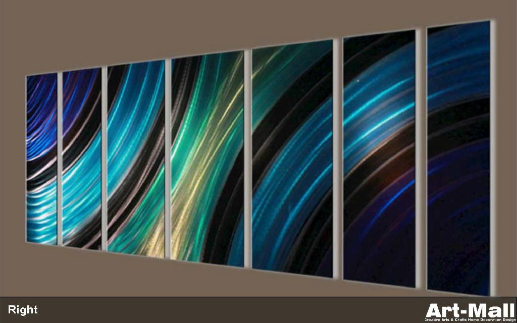 Metal wall art home decor 147*62cm 5