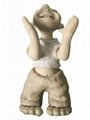粘土陶瓷雕塑特色人物造型节日礼品 1