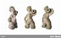 粘土陶瓷雕塑特色人物造型节日礼品 4