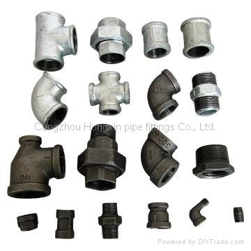 Galvanized Malleable iron pipe fittings