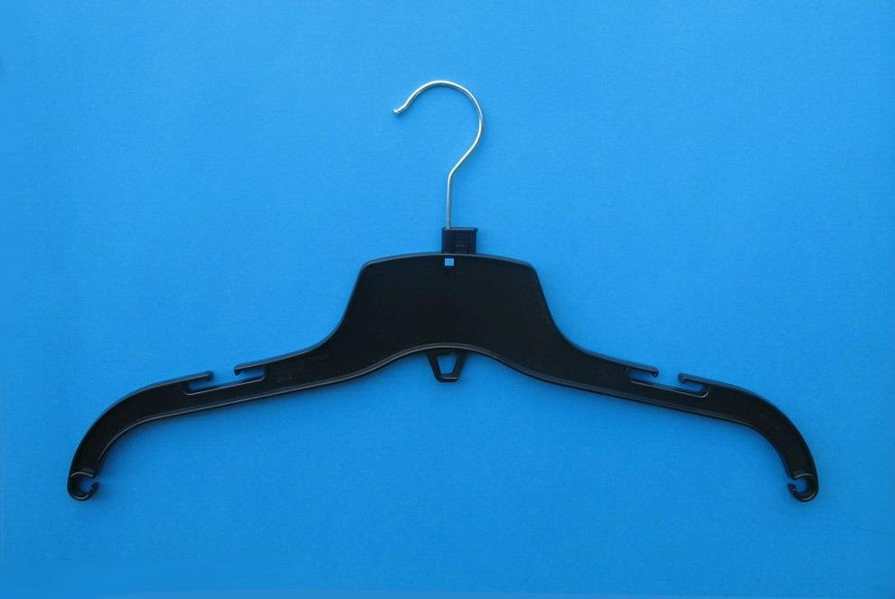 No.870 swivel metal hook plastic top hanger for shirt