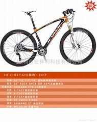 德國XTASY新特獅3H-CHEETAH 獵豹高檔自行車