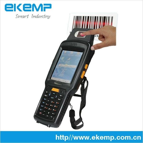 3G handheld barcode Scanner fingerprint PDA 